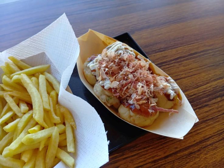 道の駅かみみねのたこ焼き